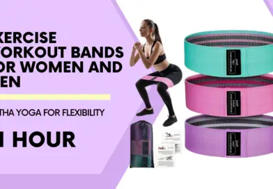 Resistance Bands Workout Set – 5 Stretch Bands for Women & Men